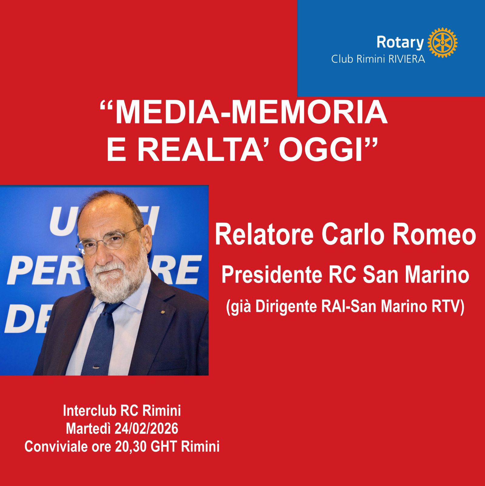 Media, memoria e realtà oggi.